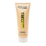 Masca pentru par ondulat Waves &amp; Curls, 250ml, Sleek Line