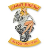 Good Angel Riders-decoratiune metalica pentru perete NY-75