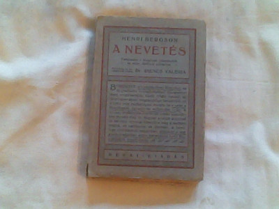 A nevetes-Henry Bergson foto