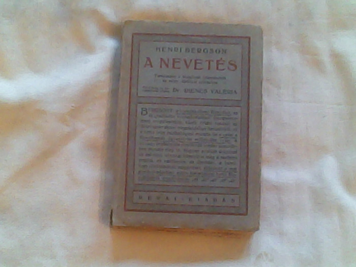 A nevetes-Henry Bergson