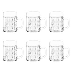 Bierglas, Bierkrug, Ma&szlig;krug, Bierseidel 6er Set Biergl&auml;ser, Kaiser - 0,5 Liter