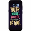 Husa silicon pentru Samsung S8 Plus, My Favorite Waste Of Time