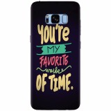 Husa silicon pentru Samsung S8, My Favorite Waste Of Time