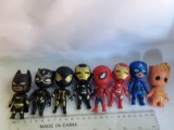 bnk jc Set 8 figurine din plastic - Super eroi