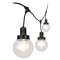 Sir iluminat festiv 3m, soclu E27, IP65