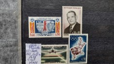1964-Franta YT=1404,1412,1418,1428 4val 4 set MNH