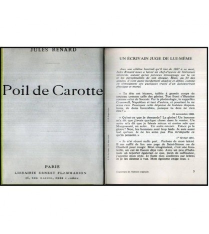 Jules Renard - Poil de Carotte - 120425