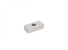 Set placuta magnetica din neodim cu ghidaj pentru surub, 20 x 10 x 3 mm, 2 elemente, Geko G02422