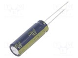 Condensator electrolitic low ESR THT 2200uF 16VDC &Oslash;10x30mm Panasonic
