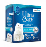 Asternut Igienic Ultra Care Ioni de Argint pentru Pisici Sensibile, 8L