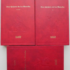 Don Quijote de La Mancha (3 volume) – Miguel de Cervantes