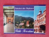 CPIB 23484 CARTE POSTALA - SALUTARI DIN STATIUNEA BAILE HERCULANE: CASINOUL, VEDERE GENERALA, PAVILIONUL 5 SI 6, NECIRCULATA, Fotografie