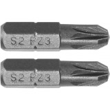 Biti de 25 mm 1/4&amp;quot; cu cap Pozidriv PZ3 Yato