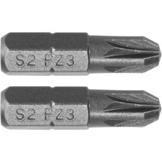 Biti de 25 mm 1/4&amp;quot; cu cap Pozidriv PZ3 Yato