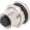 Conector soclu M12 mamă IPX7
