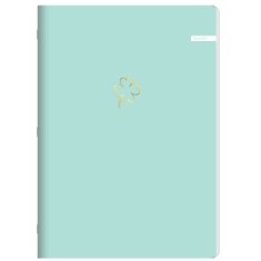 Caiet A5 capsat, 60 file matematica, 70g/mp, coperta soft touch