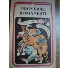 PROVERBE ROMANESTI de GEORGE MUNTEAN , 1984