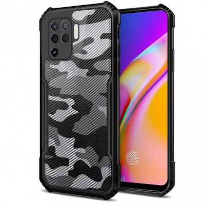 Husa TPU Tech-Protect Beetle pentru Oppo Reno5 Lite, Moro, Kaki foto