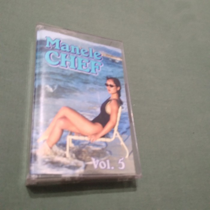 CASETA AUDIO MANELE CHEF VOL 5 RARA!! ORIGINALA