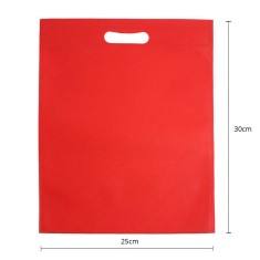 Saco?e non-woven Blaster 25x30cm (set 50 buc) - Ro?u foto