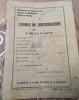 Carnet de Contributiuni contributi 1933