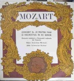 Disc vinil, LP. CONCERT NR.20 PENTRU PIAN SI ORCHESTRA IN RE MINOR-MOZART SCHUMANN-256549, Electrecord