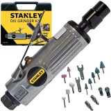 Stanley 160153XSTN - Polizor drept pneumatic 3 si 6 mm 6 bar 170 l/min valiza plastic