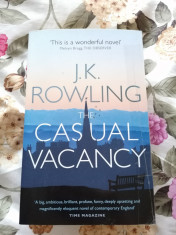 Carte engleza Casual Vacancy J. K. Rowling foto