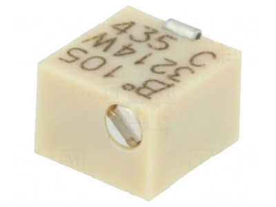 Potenţiometru Multitură 1M&amp;Omega; 250mW SMD Vertical foto