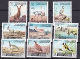 Iordania 1968 fauna MI 682-690 MNH, Nestampilat