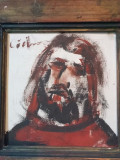 Autoportret Mircea Ciobanu, Portrete, Ulei, Impresionism