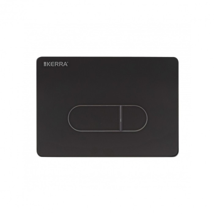 Capac de toaletă Pacific negru pentru setul K-50 Slim