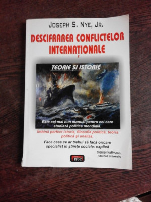 DESCIFRAREA CONFLICTELOR INTERNATIONALE - JOSEPH S. NYE JR. foto