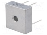 Punte redresoare monofazată Urmax 600V 25A 400A THT DC COMPONENTS