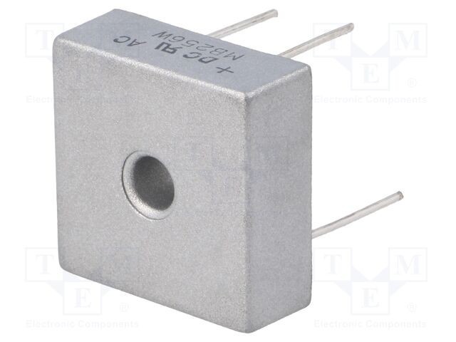 Punte redresoare monofazată Urmax 600V 25A 400A THT DC COMPONENTS