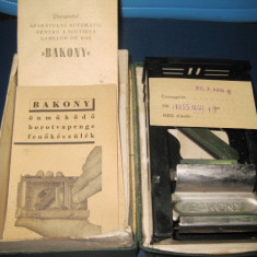 6282-I-Bakony Femteldolgozo-Aparat ascutit lame 1955, functional.