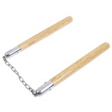 Cumpara ieftin Nunceag IdeallStore&reg; Lemn Natur, Lant Otel, 31cm, 350g, Autoaparare