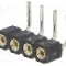 Conector 4 pini, seria {{Serie conector}}, pas pini 2.54mm, CONNFLY - DS1002-01-1*4R13-JK