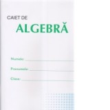 Caiet de algebra A4, 80 file (patratele de 0.5 cm)
