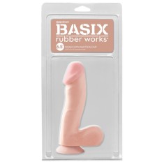 Dildo realist cu ventuza Dong with Suction Cup 6,5&quot;- Dildo19 cm (inserabil