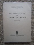 Dottrine generali del diritto civile - Santoro Passarelli Francesco
