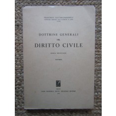 Dottrine generali del diritto civile - Santoro Passarelli Francesco