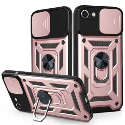 Husa pentru iPhone 6 Plus/ 6s Plus - Techsuit CamShield Series - Rose Gold foto