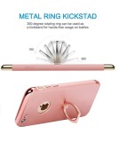 Cumpara ieftin Husa cu folie de protectie inclusa pentru iPhone 6 Plus, MyStyle Pro, Ring Gold Plated, Perfect Fit