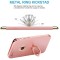 Husa cu folie de protectie inclusa pentru iPhone 6 Plus, MyStyle Pro, Ring Gold Plated, Perfect Fit