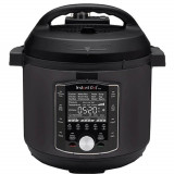 Multicooker Instant Pot Pro 8, 11 programe, 28 presetari, Vas interior din inox, Capacitate 8 L, 1200 W, Negru