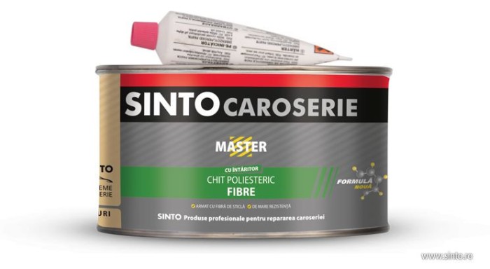 Chit poliesteric cu fibra 820g cu intaritor Sinto 13028 11120
