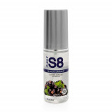 Lubrifianti cu arome - Stimul8 S8 Lubrifiant Sexual pe Baza de Apa cu Aroma de Coacaze Negre 50 ml