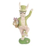 Cumpara ieftin Figurina Iepuras Paste polirasina multicolora 19x15x36 cm