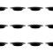Set farfurii 12 piese, adanci, pentru paste, negre, din opal, diametru 28.5 cm